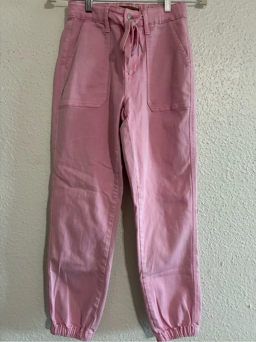 Judy Blue pink jogger denim